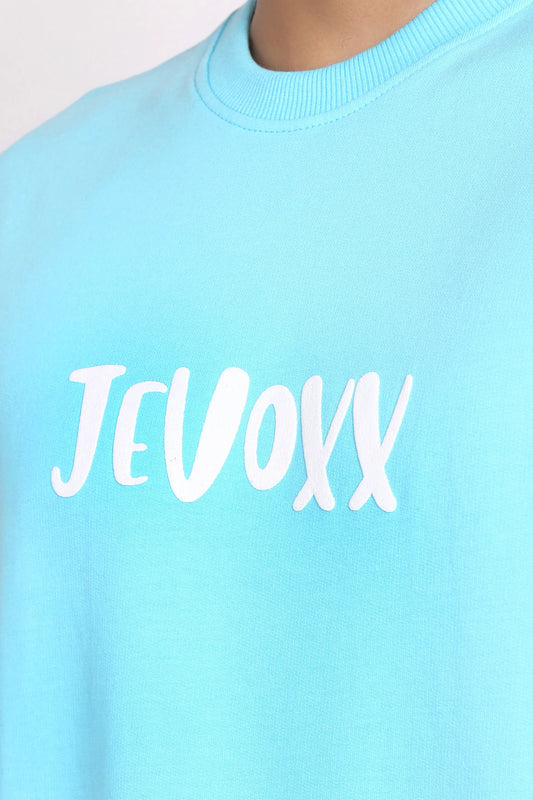 Jevoxx “Exposed” Oversized T-Shirt – Sky Blue
