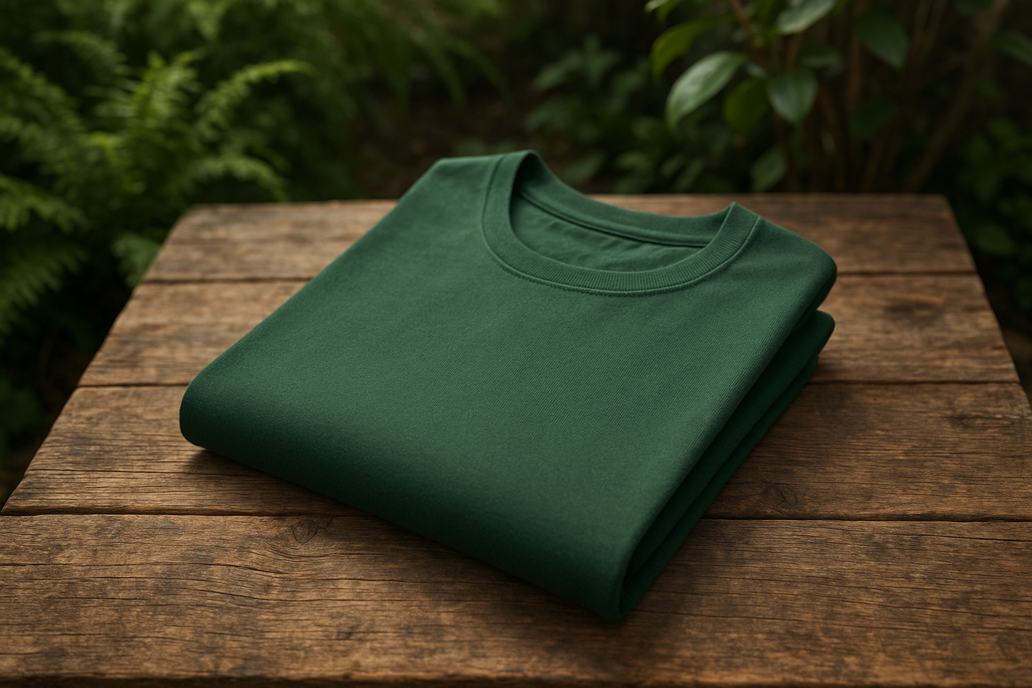 Forest Green Eco-Friendly T-Shirt