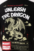 Jevoxx “Unleash The Dragon” Oversized T-Shirt – Black